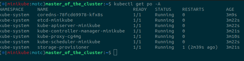 kube-ps1 shell prompt showing the active Kubernetes context